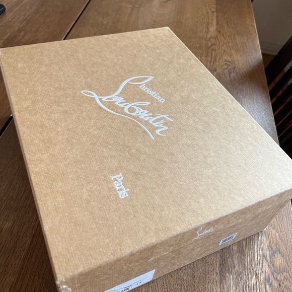 Christian Louboutin Black Orlando Flat Spiked Sneakers - Picture 15 of 16